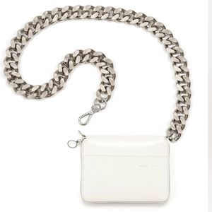 Kara white large bike wallet